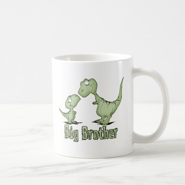 Dinosaurier Big Brother Tasse (Rechts)
