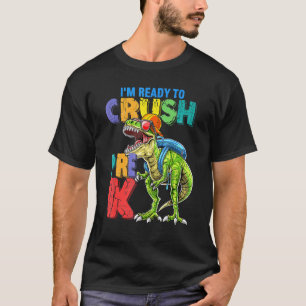Dinosaurier bin bereit, Pre-K wieder in die Schule T-Shirt