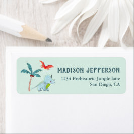 Dinosaurier-blaues Babydusche-Party