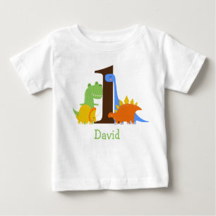Dinosaurier Boy Erstgeburt Outfit Baby T-shirt