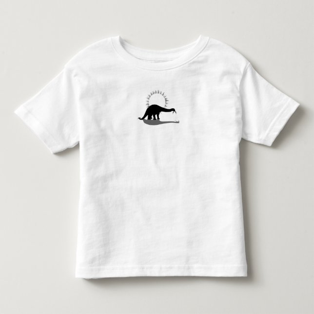 Dinosaurier - Brontosaurus Kleinkind T-shirt (Vorderseite)