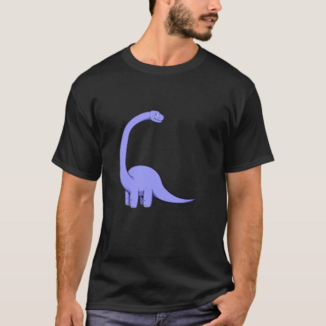 Dinosaurier Brontosaurus T-Shirt (Vorderseite)