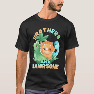 Dinosaurier Brüder sind rawrous rawr Siblings Step T-Shirt