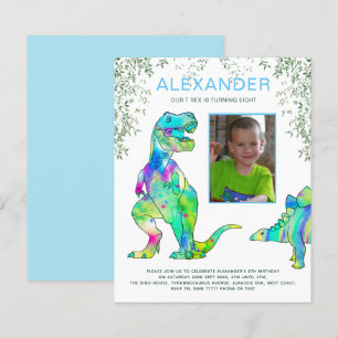 Dinosaurier Brüll Geburtstagsfeier Foto Budget