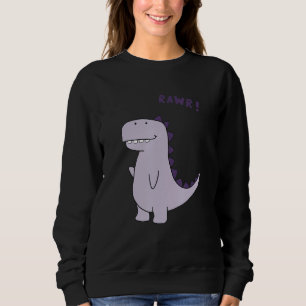 Dinosaurier Brüllen Kinder Spaß Sweatshirt