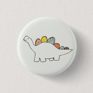 Dinosaurier Button