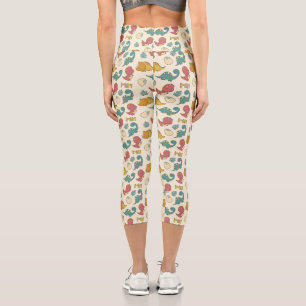 Dinosaurier Capri Leggings