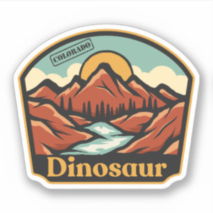 Dinosaurier, Colorado Aufkleber