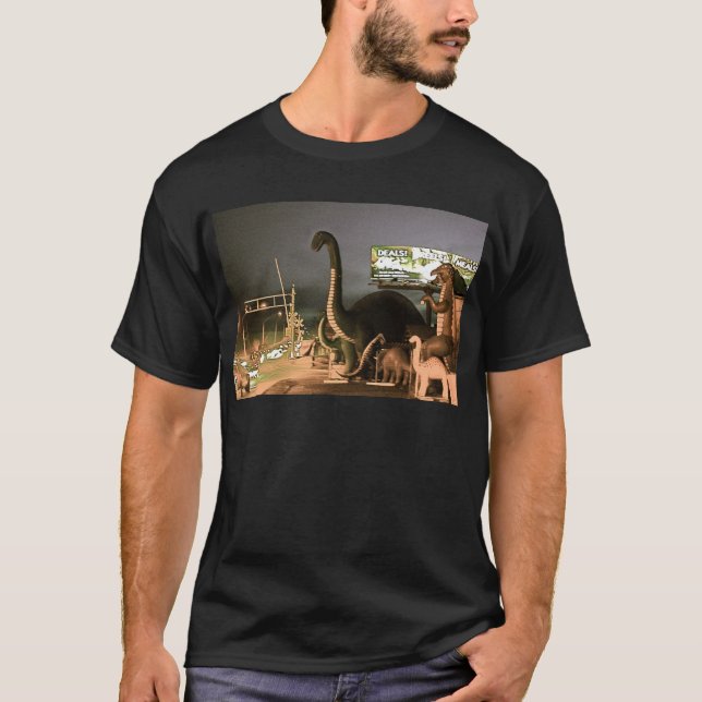 Dinosaurier der Route 66 T-Shirt (Vorderseite)