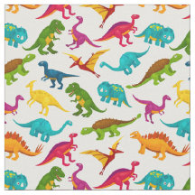 Dinosaurier Design Fabric