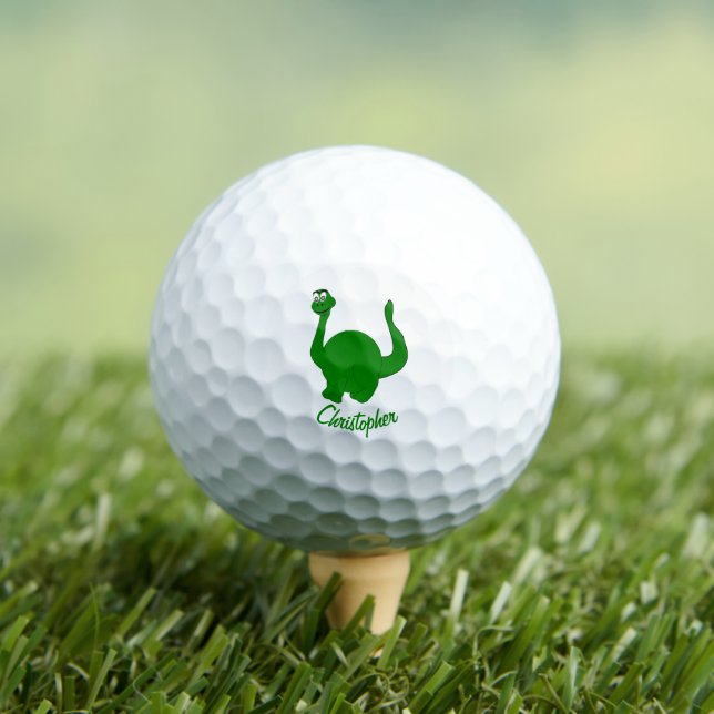 Dinosaurier Design Golfball (Insitu T-Shirt)