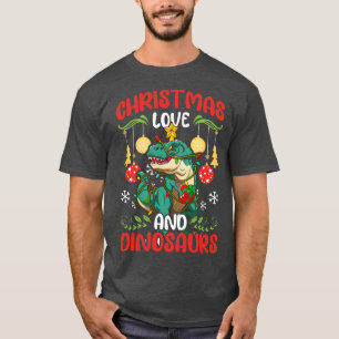 Dinosaurier Dino Boy Kids TRex Weihnachtsgeschenk T-Shirt