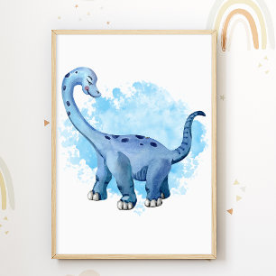 Dinosaurier Druck Dino Kinderzimmer Poster