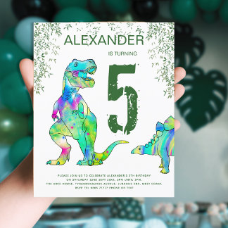 Dinosaurier-Dschungel 5. Geburtstagsparty Budget