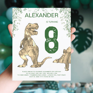 Dinosaurier Dschungel T. rex Jungen Geburtstagsfei