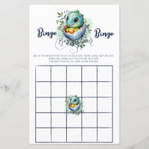 Dinosaurier Egg Wasserfarbe Blätter Baby Duschspie