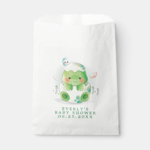 Dinosaurier-Ei Süße Wasserfarbe Jungen-Baby-Party Geschenktütchen
