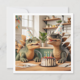 Dinosaurier Einladung zum Geburtstag, Stegosaurus