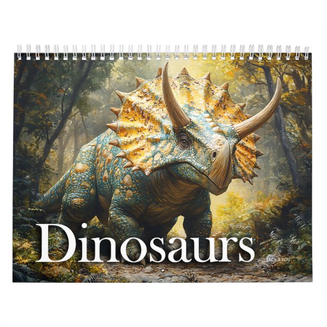 Dinosaurier – Faszinierende Urzeitwelten Kalender (Titelbild)