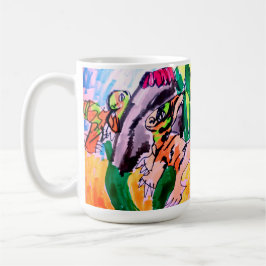 Dinosaurier Felsen  Kaffeetasse