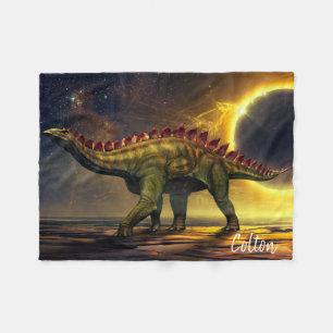 Dinosaurier Fleecedecke
