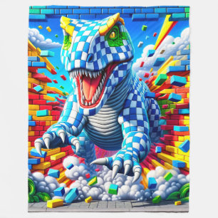 Dinosaurier Fleecedecke