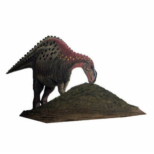 Dinosaurier-Foto-Skulptur Kritosaurus Greg Paul Freistehende Fotoskulptur