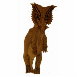 Dinosaurier-Foto-SkulpturChasmosaurus Gregory Paul Freistehende Fotoskulptur<br><div class="desc">Fotoskulptur aufrichtenden gehörnten Dinosauriers Gregorys Pauls,  Chasmosaurus.</div>