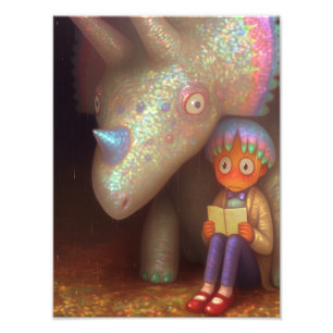 Dinosaurier Fotodruck