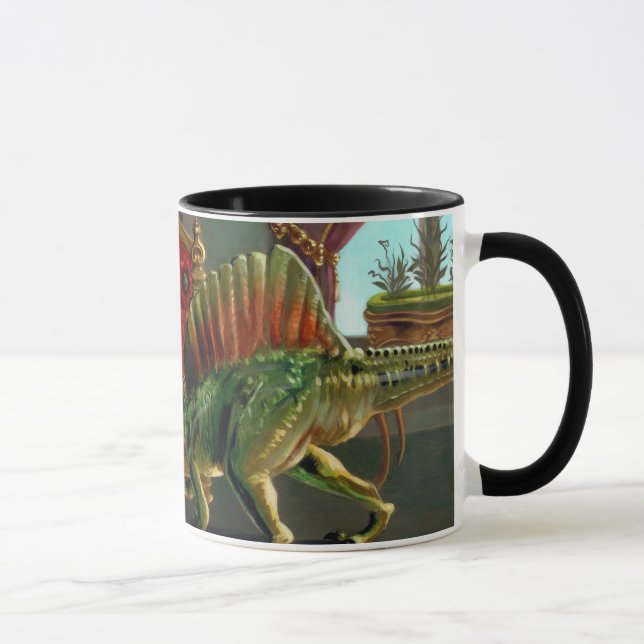 "Dinosaurier-Freunde II" Tasse (Rechts)