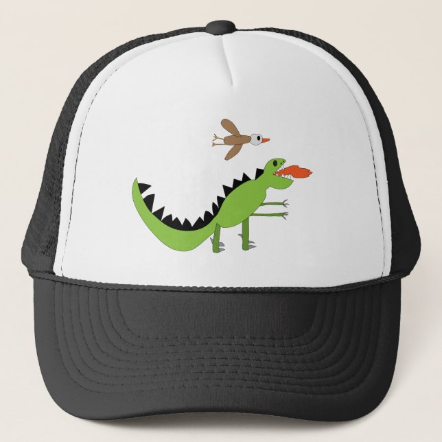 Dinosaurier-Freunde Truckerkappe (Vorderseite)