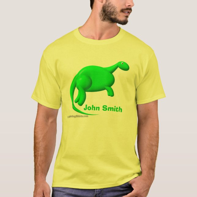 Dinosaurier für Personifizierung T-Shirt (Vorderseite)