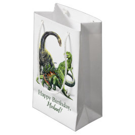 Dinosaurier-Geschenk-Tasche Kleine Geschenktüte