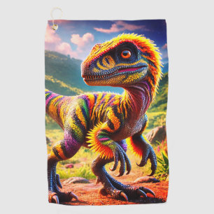 Dinosaurier Golfhandtuch