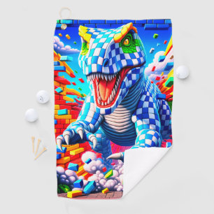 Dinosaurier Golfhandtuch