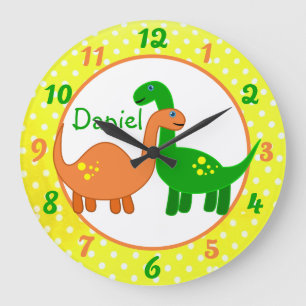 Dinosaurier Große Wanduhr