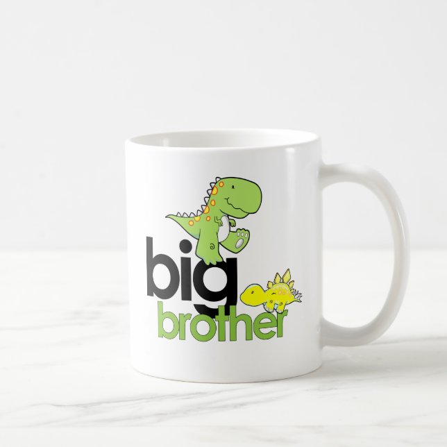 Dinosaurier-großer Bruder Tasse (Rechts)