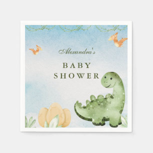 Dinosaurier Hatching Bald Baby Dusche Serviette