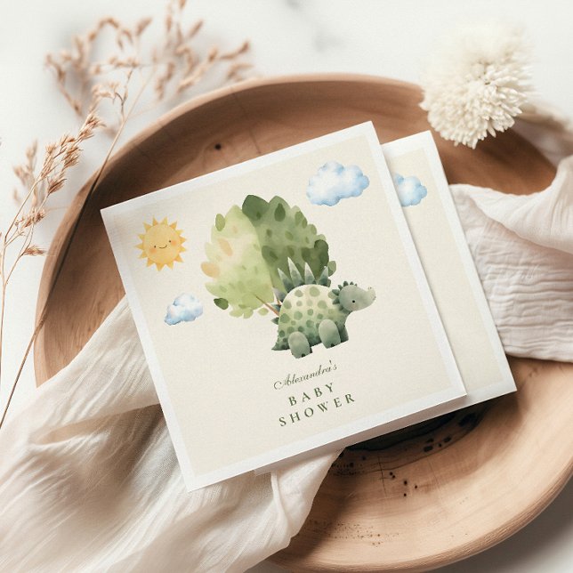 Dinosaurier Hatching Bald Baby Dusche Serviette (Von Creator hochgeladen)