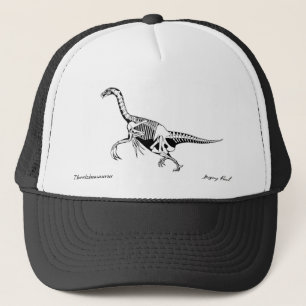 Dinosaurier-HutTherizinosaurus durch Gregory Paul Truckerkappe