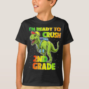 Dinosaurier Ich bin bereit, den zweiten Grad zurüc T-Shirt