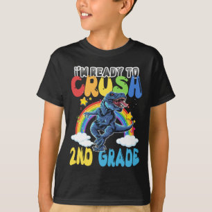 Dinosaurier Ich bin bereit, die zweite Stufe zu br T-Shirt
