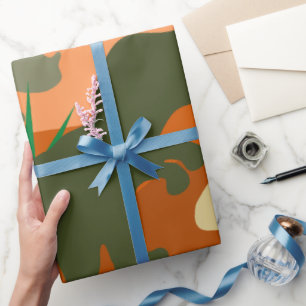 Dinosaurier in der Wildnis Geschenkpapier