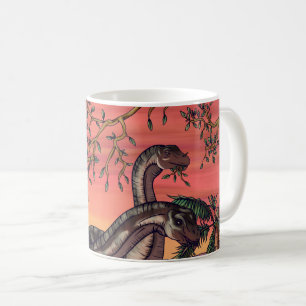 Dinosaurier in Dusk Kaffeetasse