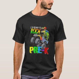 Dinosaurier Junge ich bin bereit, Pre-K Kids zu ro T-Shirt