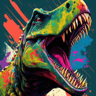 Dinosaurier - Junge Party Einladung