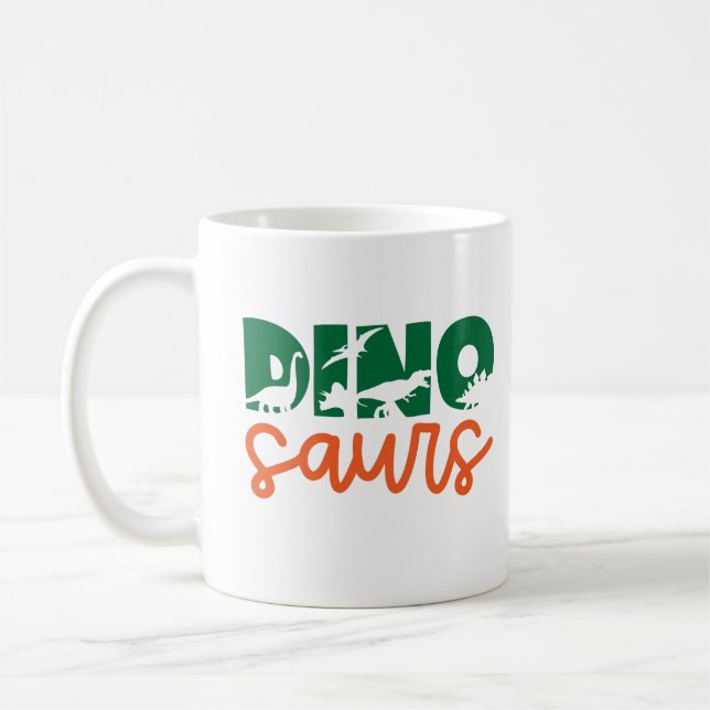 Dinosaurier  kaffeetasse (Links)