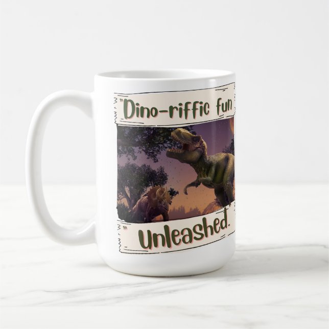 Dinosaurier Kaffeetasse (Links)
