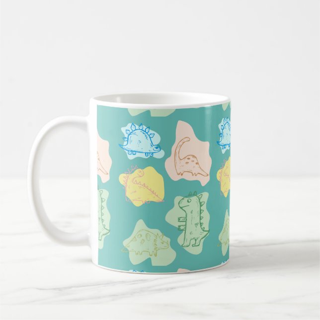 Dinosaurier Kaffeetasse (Links)