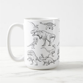 Dinosaurier Kaffeetasse